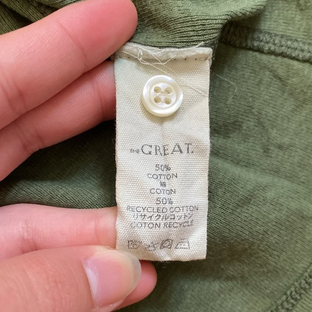 The Great Henley in cypress olive green size XS - Picture 4 of 4